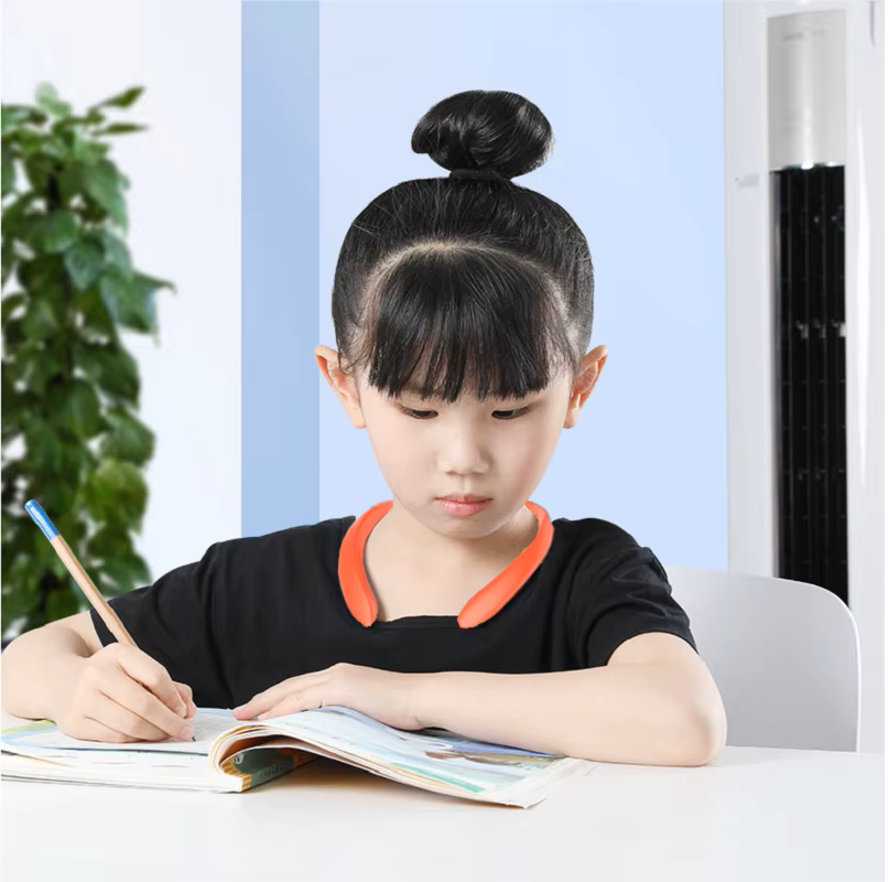 Posture Corrector Back - HOMEFISH HOMEFISH 大人と子供向けスマート姿勢矯正器 マイクロ振動 背中・首の猫背姿勢トレーニングリマインダーセンサー