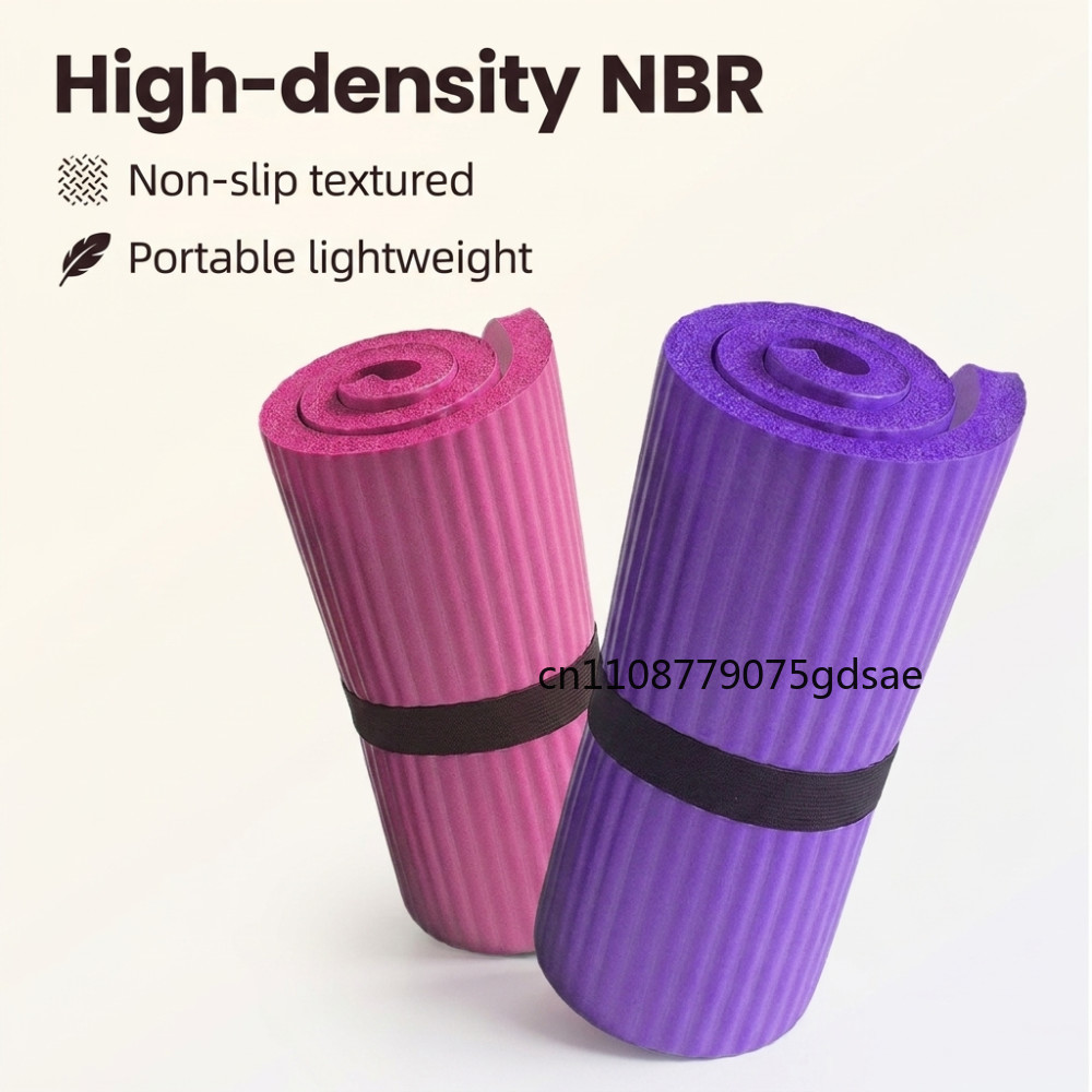 Thick Yoga Mat - 60*25*1.5 センチメートルミニプレミアムヨガマット衝撃吸収ソフトピラティスエクササイズマット家庭用ヨガピラティスストレッチ