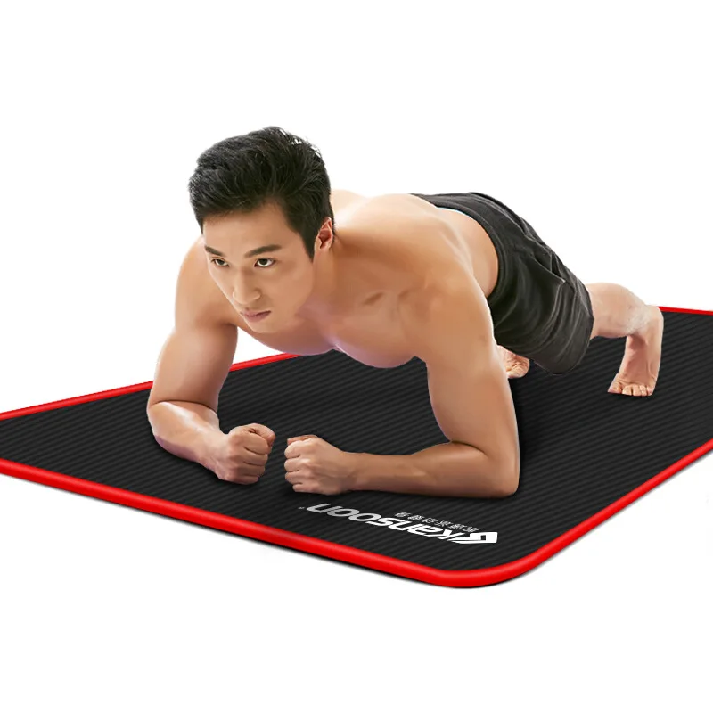 Thick Yoga Mat - 10 ミリメートルヨガマット極厚 1830*610 ミリメートル NRB ノンスリップ枕マット男性女性フィットネス無味ジムエクササイズパッドピラティスヨガマット