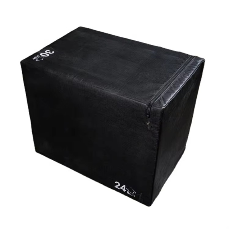 Plyo Jump Box - 2026年調節可能なソフトフォームプライオボックス ブラック 滑り止め ジム ジャンプ用具
