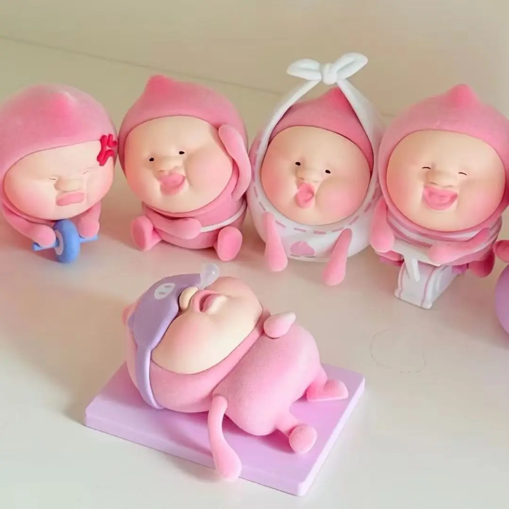 Yoga Fitness First - FUNISM KOBITO アクションフィギュアスポーツマンブラインドボックスおもちゃフィットネスジムヨガ漫画人形デスク装飾グッズクリスマスギフト