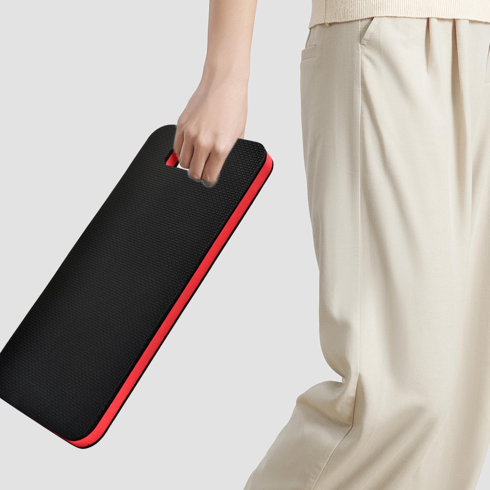 Thick Yoga Mat - ガーデンニーリングパッド 快適な厚手の膝マット ハンドル付き バスタブニーラー ガーデニング、建設、ヨガ、自動車修理、エクササイズ用