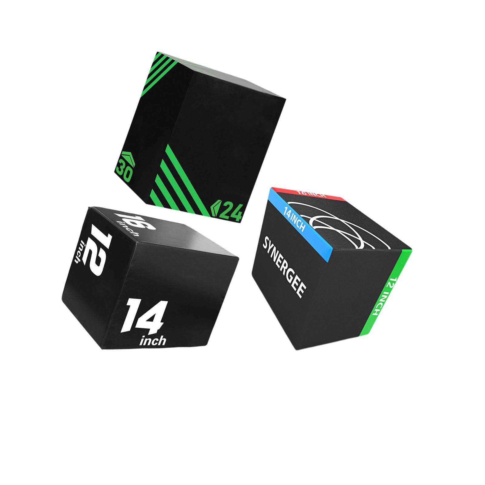 Plyo Jump Box - ヘビーデューティー多機能プライオボックス ソフトステップアップジャンプ器具 ランジ スクワット コンディショニング用