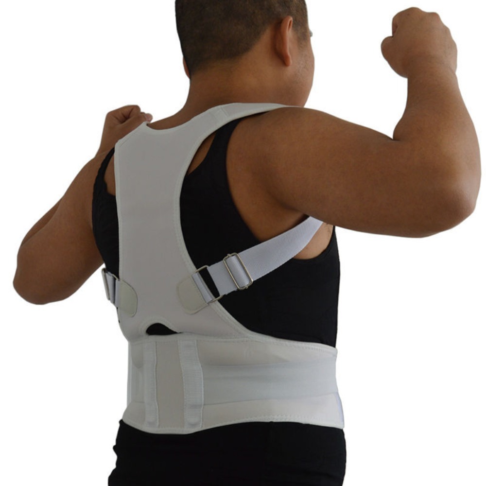 大人用磁気姿勢矯正ベルト、背中サポートベルト、体型矯正、脊椎 - Posture Corrector Back のレビューと価格