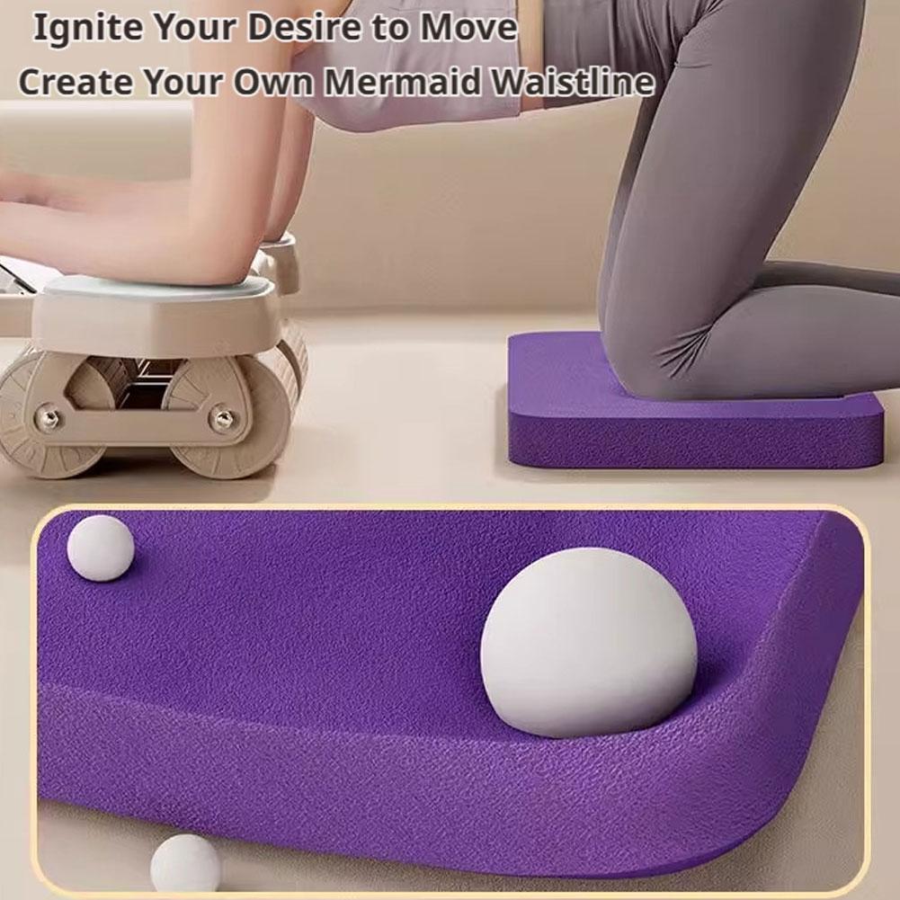 厚手ヨガ膝パッドマット滑り止めプランクサポートクッションアブ - Thick Yoga Mat のレビューと価格