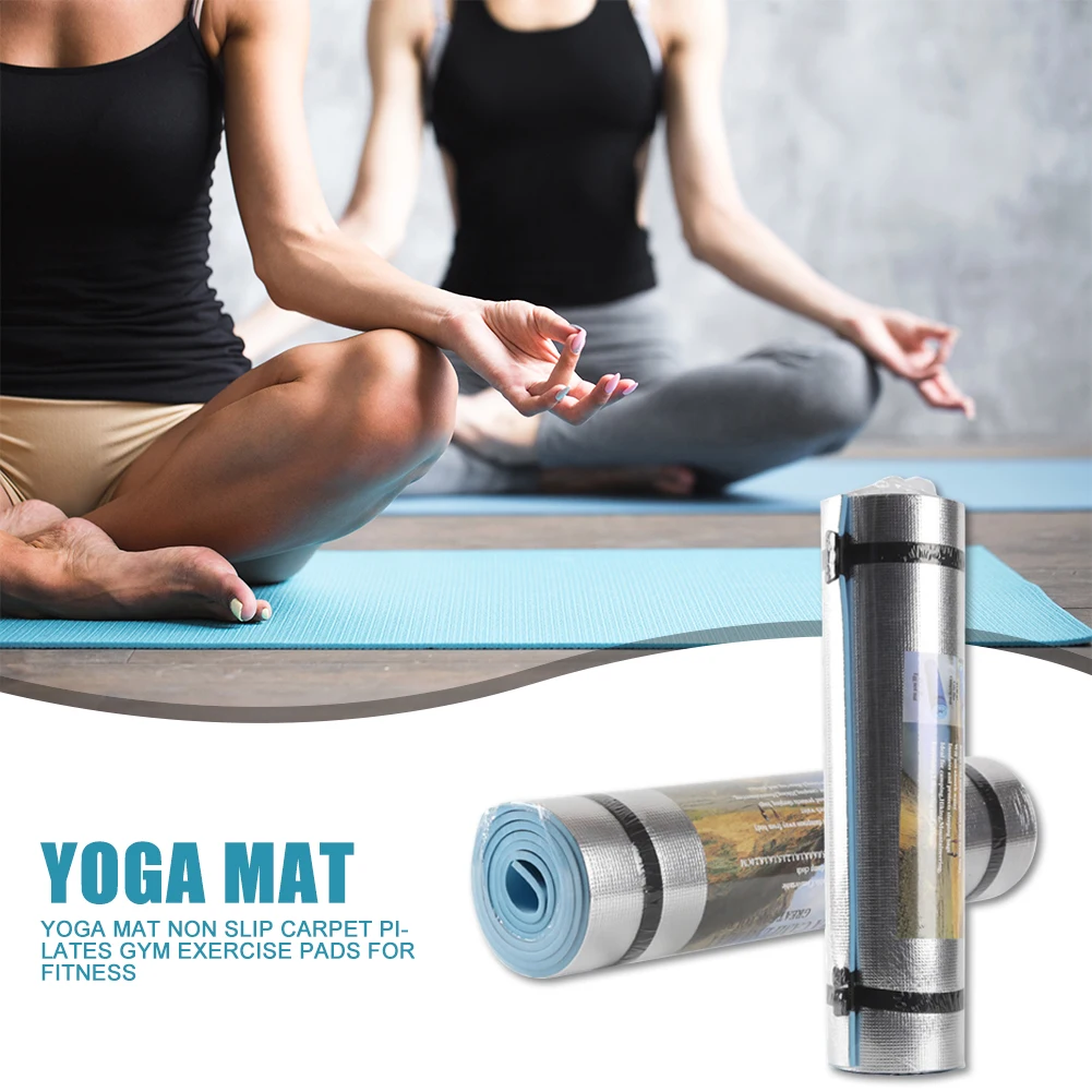 6 ミリメートル厚さの EVA ヨガマット防湿屋外キャンプピ - Thick Yoga Mat のレビューと価格