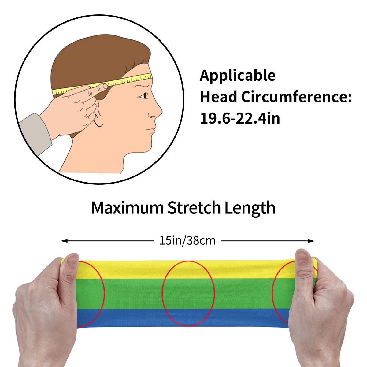 ヘッドバンド スポーツ ヨガ フィットネス ストレッチ スウ - Yoga Fitness First のレビューと価格