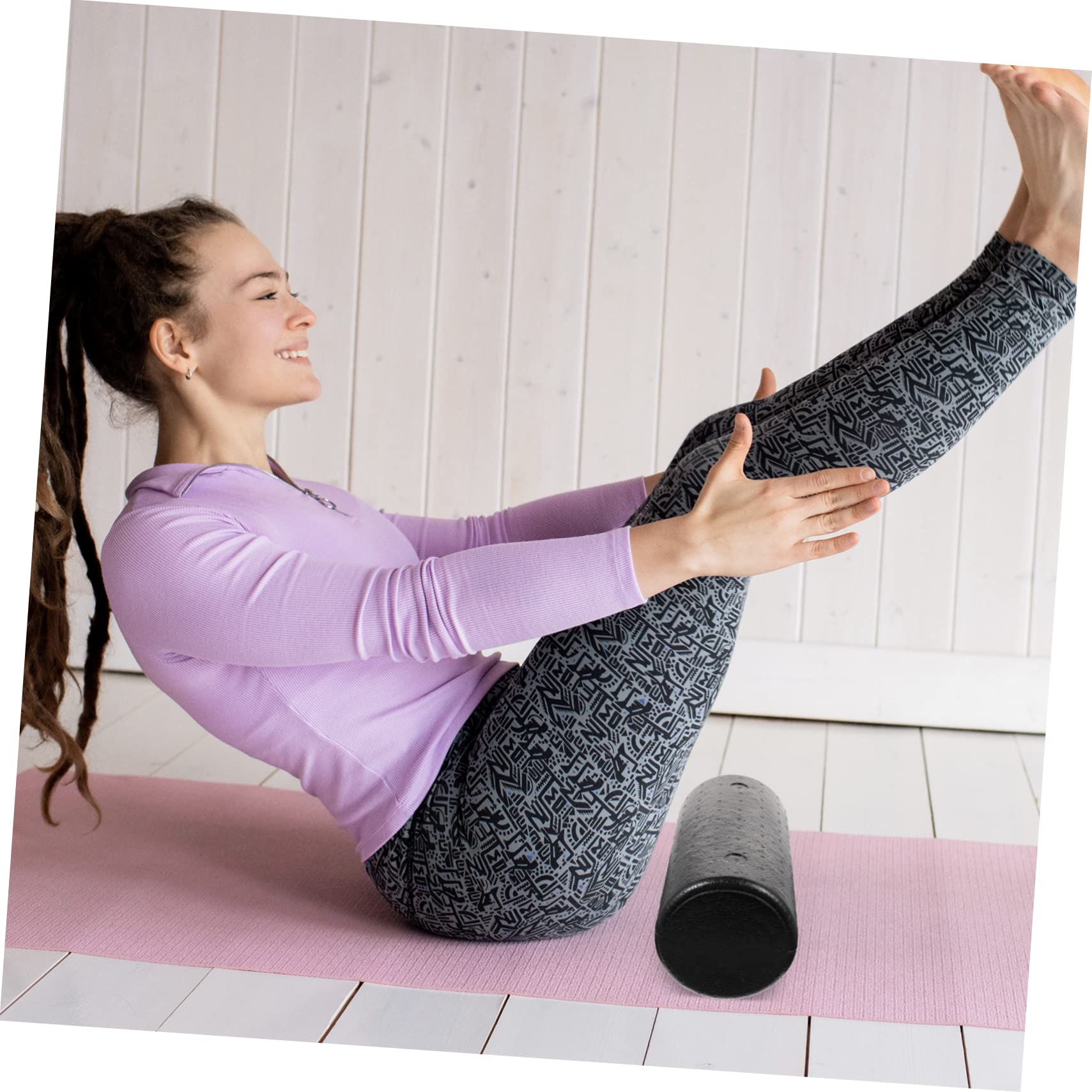 EPP ヨガフォームローラーフィットネスポータブルピラティス - Yoga Fitness Wheel のレビューと価格