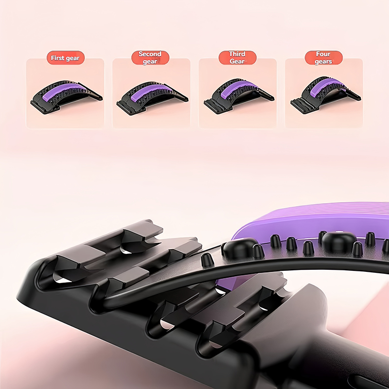 多段階調節可能な背中ストレッチ器具、腰椎頸椎筋肉リラックスス - Posture Corrector Back のレビューと価格