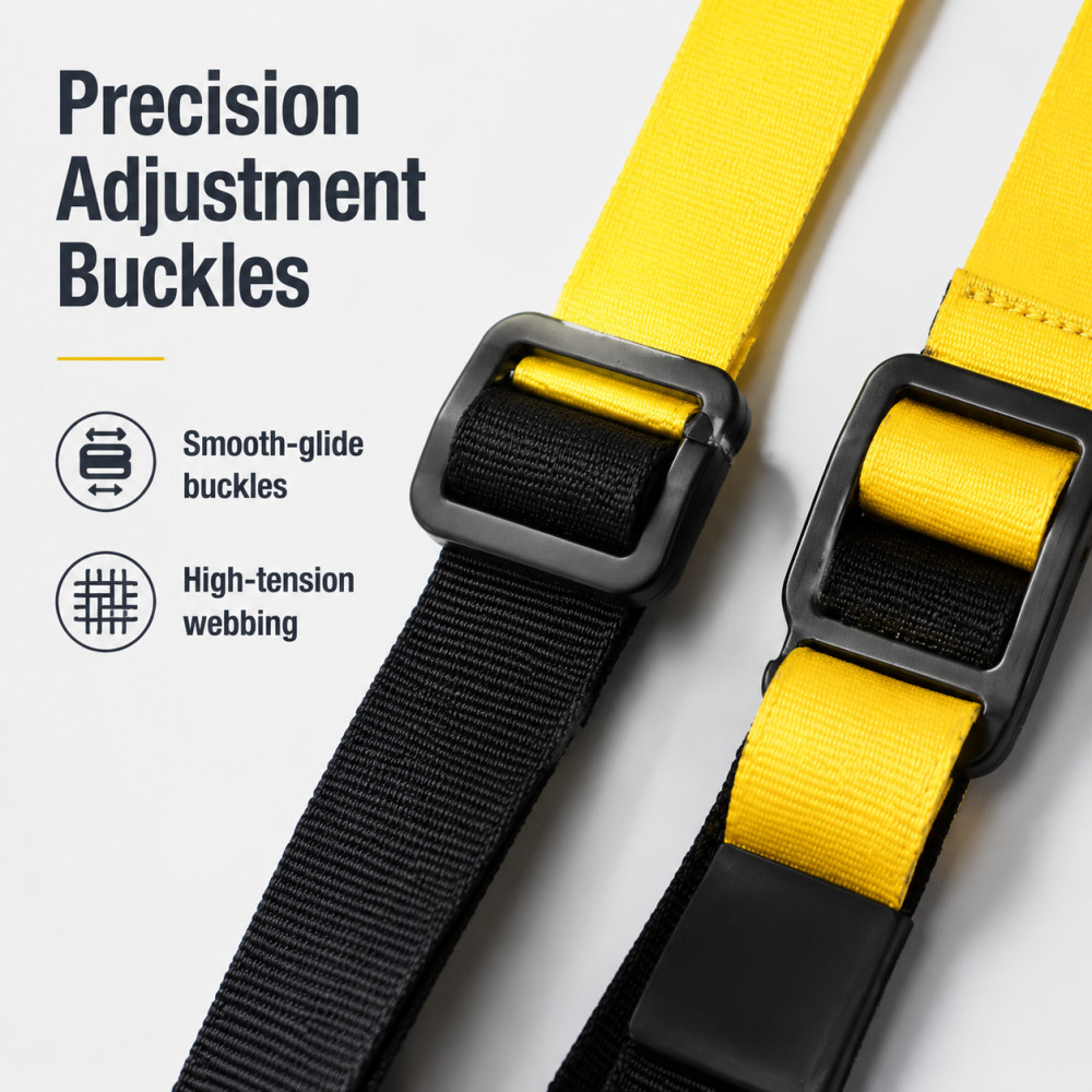 TRX調整可能なサスペンショントレーナーストラップ多目的レジ - Yoga Fitness Trx のレビューと価格