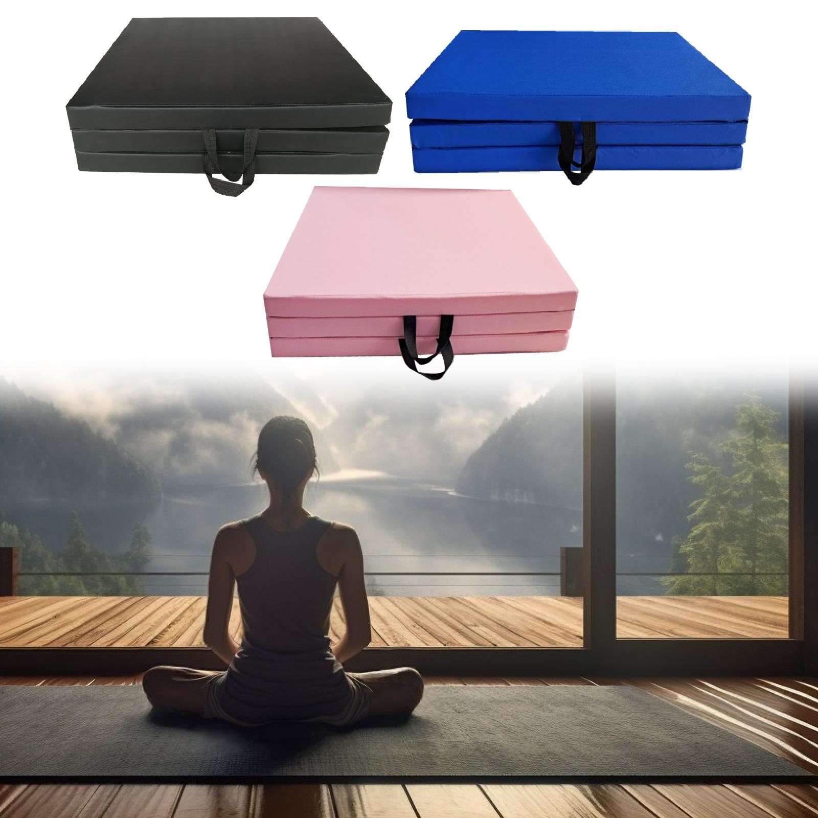 折りたたみ式ストレッチフィットネスマット、厚手のトレーニング - Thick Yoga Mat のレビューと価格