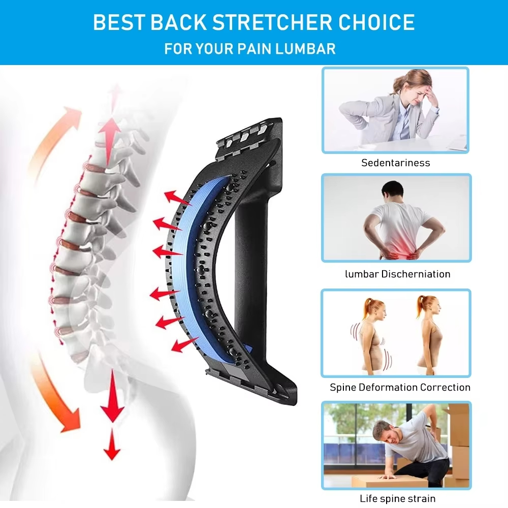 磁気背中マッサージ器 筋肉弛緩ストレッチ器具 姿勢矯正 腰椎 - Posture Corrector Back のレビューと価格