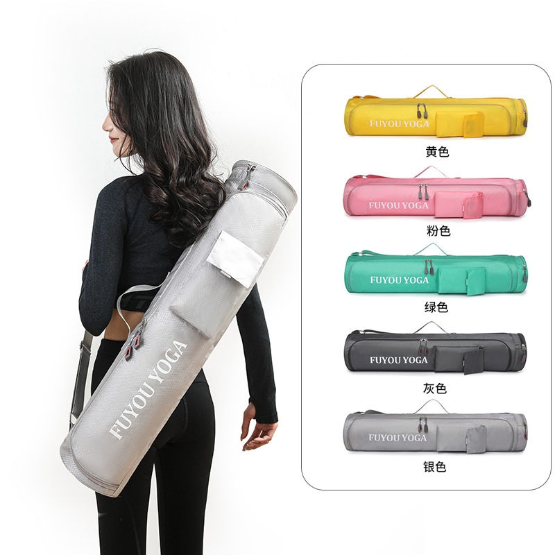 大容量ヨガマットバッグ軽量防水クロスボディジムバッグファッシ - Fitness Yoga のレビューと価格
