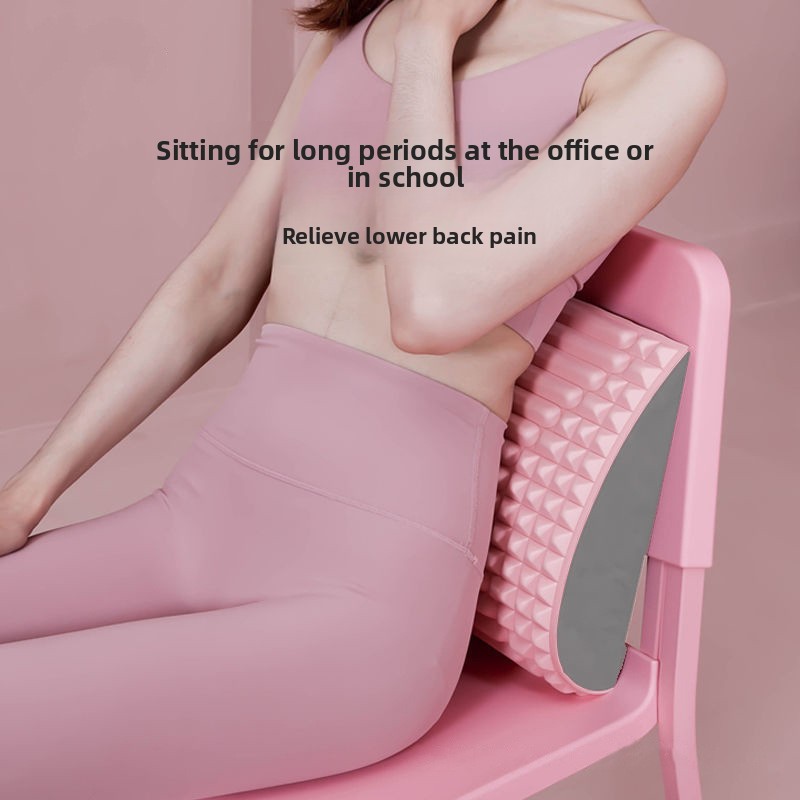 背中ストレッチ枕 腰マッサージ ネックランバーサポートマッサ - Posture Corrector Back のレビューと価格