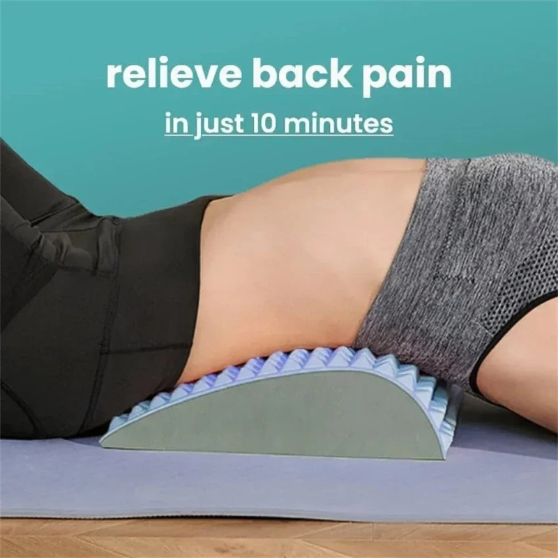 背中ストレッチ枕 腰マッサージ ネックランバーサポートマッサ - Posture Corrector Back のレビューと価格