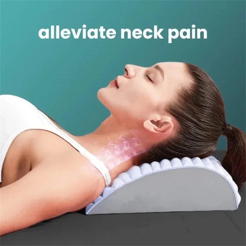 背中ストレッチ枕 腰マッサージ ネックランバーサポートマッサ - Posture Corrector Back のレビューと価格