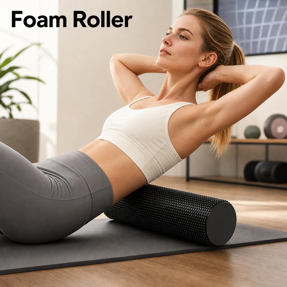 EVAヨガフォームローラー高密度ワークアウトリカバリーボディ - Yoga Fitness Wheel のレビューと価格