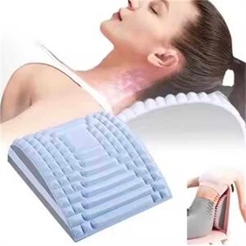 EVA製背中ストレッチ枕 腰椎サポート 腰痛緩和 横隔椎椎間 - Posture Corrector Back のレビューと価格