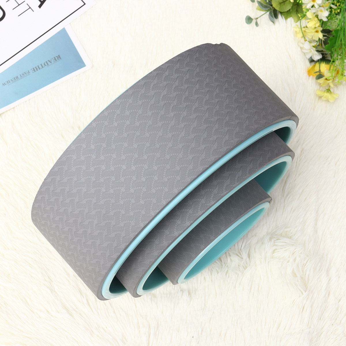 ヨガホイール バックベンドツール 6.5インチ ピラティスリ - Yoga Fitness Wheel のレビューと価格