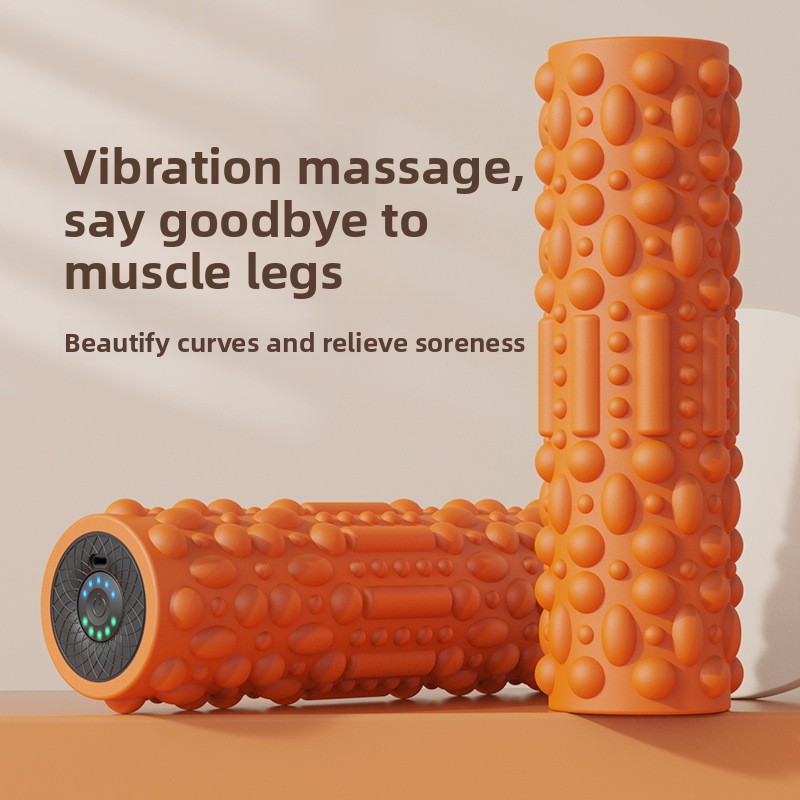 電動フォームローラー 筋肉リラックス 美脚 ランヤマッサージ - Yoga Fitness Wheel のレビューと価格