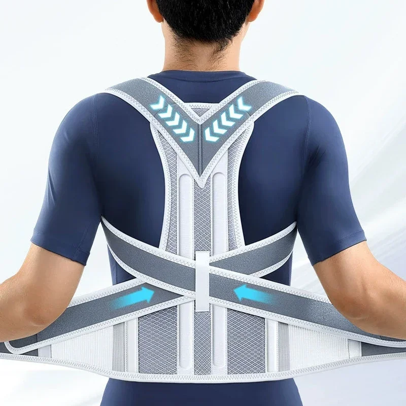 新しい上背部姿勢矯正器、鎖骨サポート矯正器、背筋矯正ショルダ - Posture Corrector Back のレビューと価格