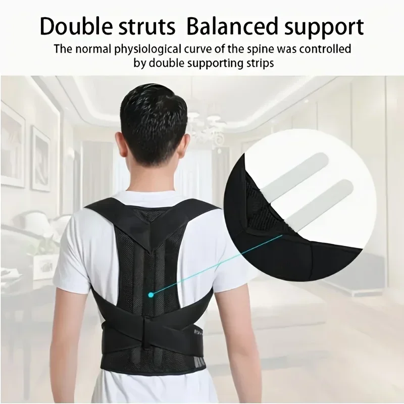 新しい上背部姿勢矯正器、鎖骨サポート矯正器、背筋矯正ショルダ - Posture Corrector Back のレビューと価格