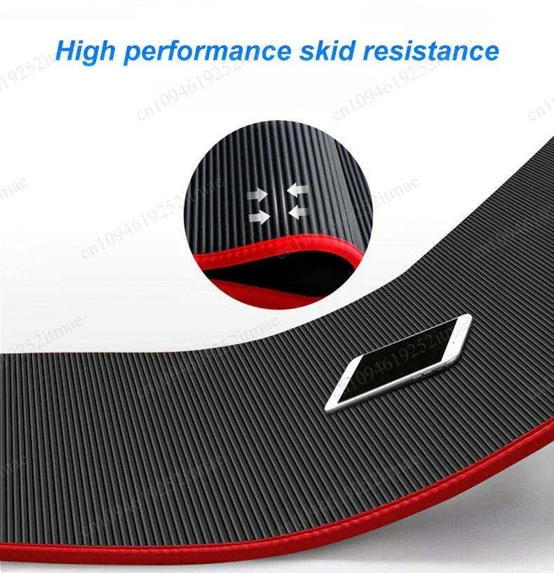 10mm極厚滑り止めワークアウトマット、183×61cm N - Thick Yoga Mat のレビューと価格